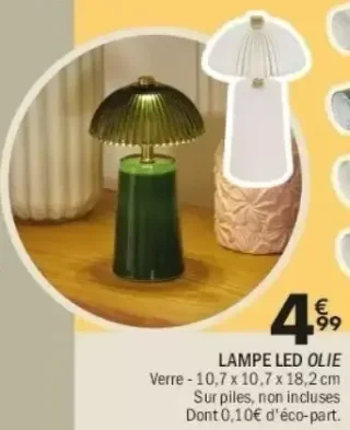 Lampe LED Olie