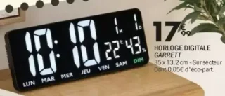 HORLOGE DIGITALE GARRETT