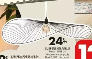 Suspension Adélia