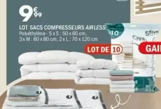 LOT SACS COMPRESSEURS AIRLESS