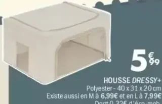HOUSSE DRESSY+