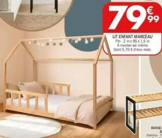 Lit enfant Marceau