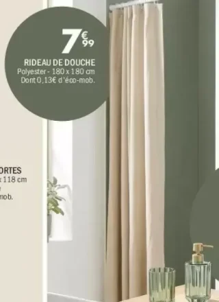 RIDEAU DE DOUCHE