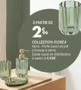 COLLECTION FLOREA Verre