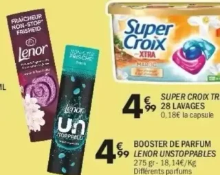 BOOSTER DE PARFUM LENOR UNSTOPPABLES