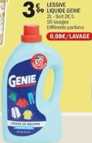 LESSIVE LIQUIDE GENIE