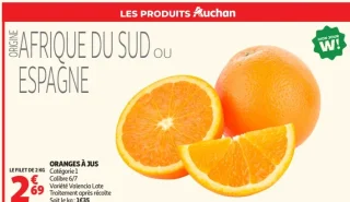 Oranges à jus