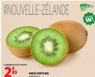 Kiwis verts BIO