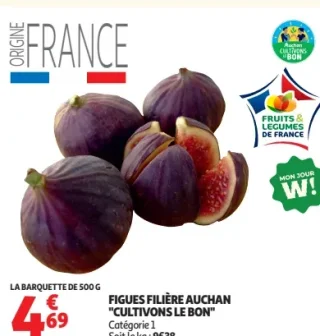 Figues filière Auchan "Cultivons le bon"