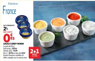Sauce Curry Morin