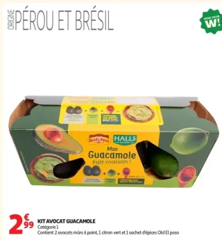 Halls Kit avocat guacamole