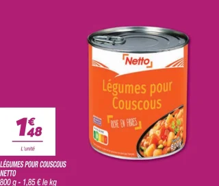 Légumes pour couscous