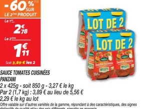 Sauce tomates cuisinées