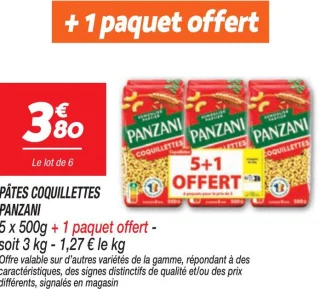 Pâtes coquillettes
