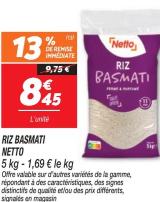 Riz basmati 