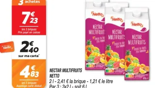 Nectar multifruits