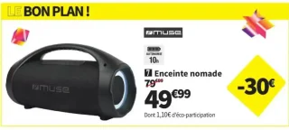 Enceinte nomade Muse