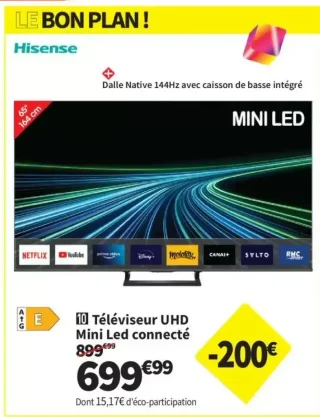 Téléviseur UHD Mini Led