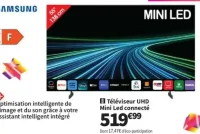 Téléviseur UHD Mini Led connecté SAMSUNG TU55M74H