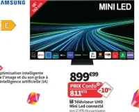 Téléviseur UHD Mini Led connecté SAMSUNG TQ65QN74H