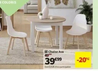 Chaise Ava