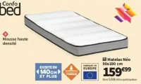 Matelas Néo Confo bed 90x190 cm