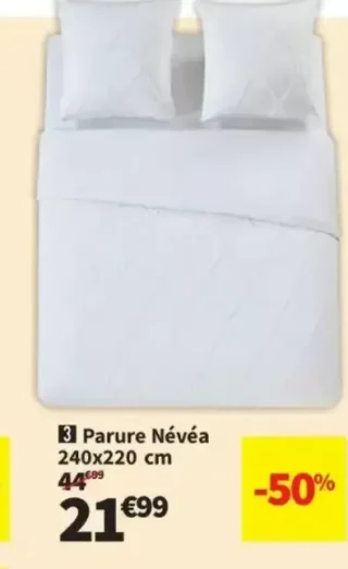 Parure Névéa 240x220 cm