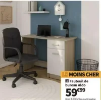Fauteuil de bureau Aldo