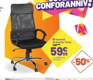 Fauteuil de bureau Tinny