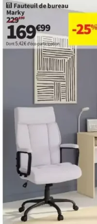 Fauteuil de bureau Marky