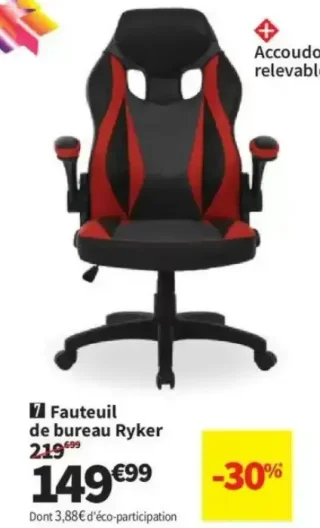 Fauteuil de bureau Ryker Predator