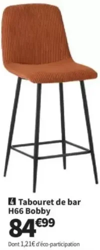 Tabouret de bar H66 Bobby