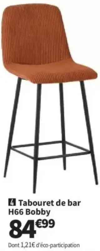 Tabouret de bar H66 Bobby