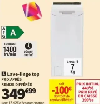 Lave-linge top Haier THASN476TM5-S