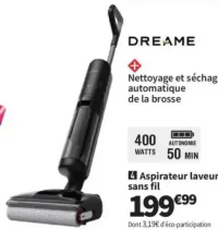 Aspirateur laveur sans fil Dreame H12 PRO
