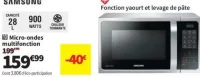 Micro-ondes multifonction Samsung