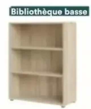 Bibliothèque basse