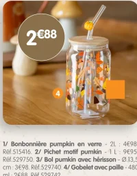 Gobelet avec paille - 480 ml