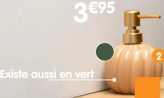 Distributeur à savon citrouille
