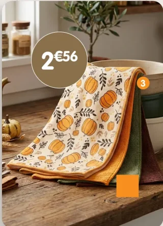 Lot de 5 chiffons microfibre