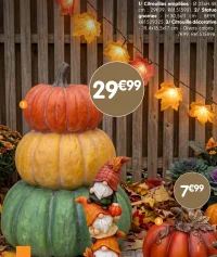 Citrouilles empilées