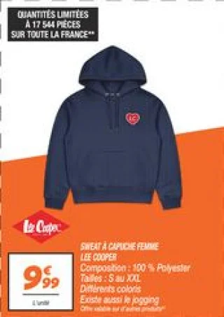 Sweat à capuche femme 