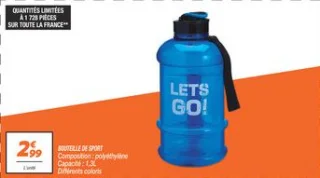 Bouteille de sport 
