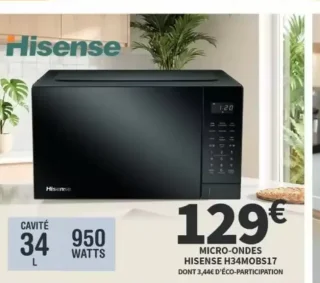 MICRO-ONDES HISENSE H34MOBS17
