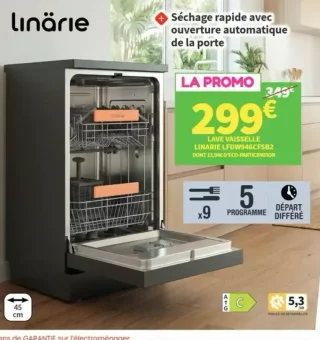 Lave vaisselle Linärie LFDW946CFSB2