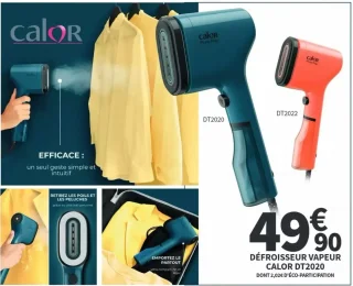 DÉFROISSEUR VAPEUR CALOR DT2020