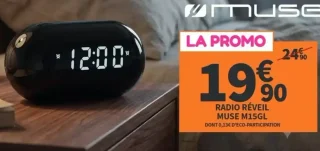 Radio réveil Muse M15GL