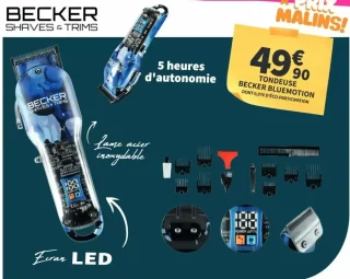 Tondeuse Becker Bluemotion