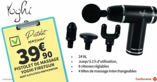 Pistolet de massage Yoghi Firstgun