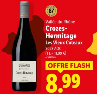 Vallée du Rhône Crozes-Hermitage Les Vieux Coteaux 2023 AOC